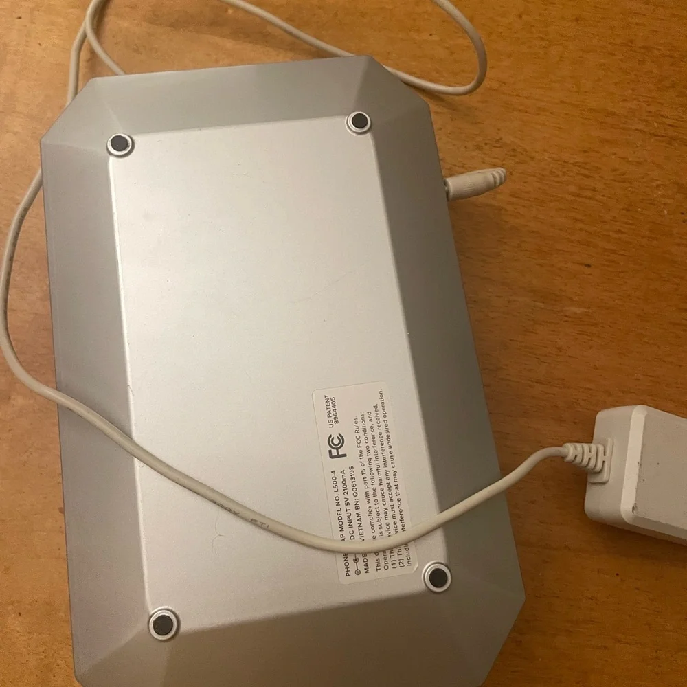 Silver UV Sanitizer and Charger